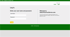 Desktop Screenshot of priceyourdevice.com